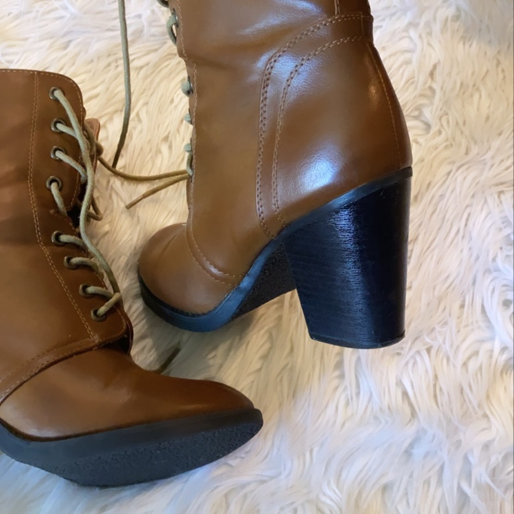 brown booties - Picture 2 of 3